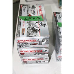 3 Boxes of Factory 300 WSM, 180 gr., Power Point, Winchester, Deer Season XP