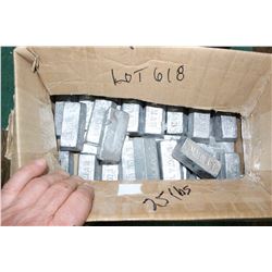 25 pounds of Lead Ingots