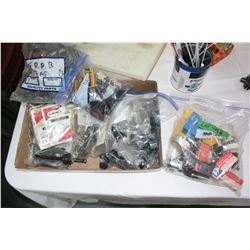 Flat w/Anschutz Trigger Assembly; Case Holders; Gun Parts & a Grab Bag of Misc.