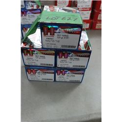 5 Boxes of 25 Count - Factory 357 Mag, 125 gr., XTP