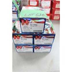 5 Boxes of 25 Count - Factory 357 Mag, 125 gr., XTP