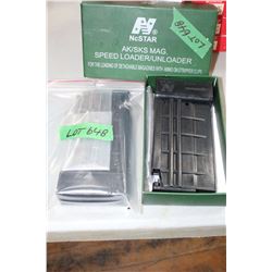 2 NcStar AK/SKS Magazine Loader/Unloaders for Speed Loading Ammo on Stripper Clips