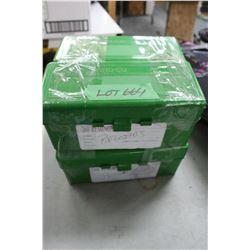 4 Boxes (Caseguard 60) of Reloaded 260 Remington - Some are in 308 Casings.  Load Information is on 