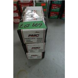 3 Boxes of PMC, 10mm Bullets, 200 gr.  All 'Appear' Full