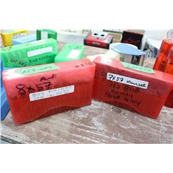 Mauser Reloaded Rounds:  (20) 7 x 57 & (20) ;8 x 57. Load Info is on the Outside of the Caseguard Ca