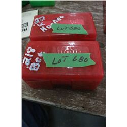 Bee Reloads (44 - 218) & Hornet Reloads with Cast Bullets (43 - 22K)