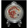 Image 1 : 2012 Australia 1/2oz Year of the Dragon Colourized Silver BU Coin
