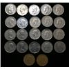 Image 2 : 1938-2005 Canada 5-Cents Nickels, Tombac Mixed Lot (22 pcs)