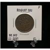 Bouquet Sou Montreal Pre-Confederation Token BR 697 LC-29E1 (F)