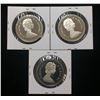 Image 2 : Lot of 3x 1981, 1982 & 1984 Canada $1 Proof Dollars UNC