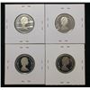Image 2 : Lot of 4x Canada 25-Cents Proof Coins