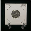 Image 1 : 1957 Canada 10-Cents Silver Coin (MS)