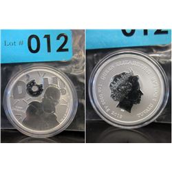 2019 Newly Minted Silver Niue Homer Simpson Coin