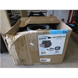 CFM Continental Fan - Model AXC200B ES