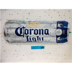 Embossed Tin Corona Light Sign