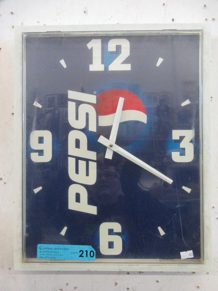 Vintage Pepsi Wall Clock