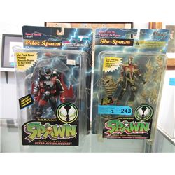 2 McFarlane's  Spawn  Action Figures