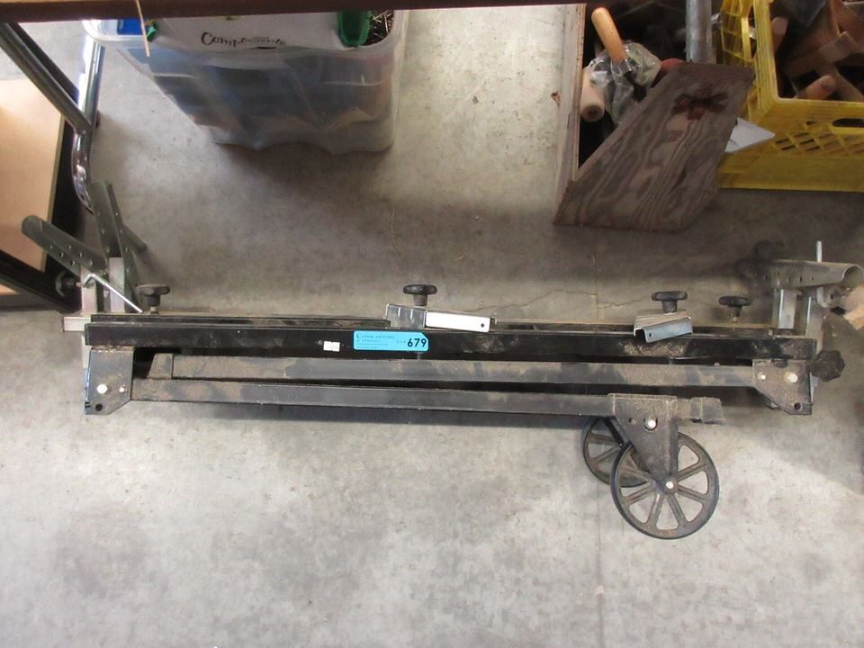 Folding Table Saw Extension