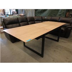 New Dining Table with Butterfly Leaf