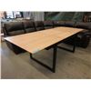 Image 1 : New Dining Table with Butterfly Leaf