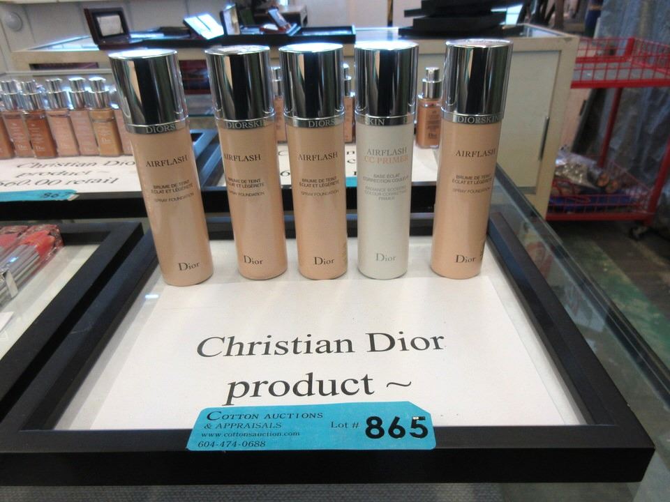 5 New Christian Dior Air Flash Spray Foundation