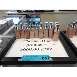 10 New Christian Dior Cosmetics - Retail $660