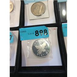 1 Troy Oz. .999 Fine Silver Sunshine Minting Round