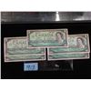 Image 1 : 5 Mint Uncirculated Canadian Centennial $1 Bills