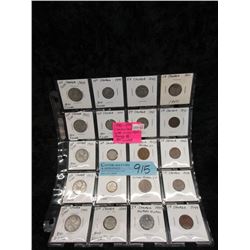 1990 to 1994 Canadian War-Time Coins