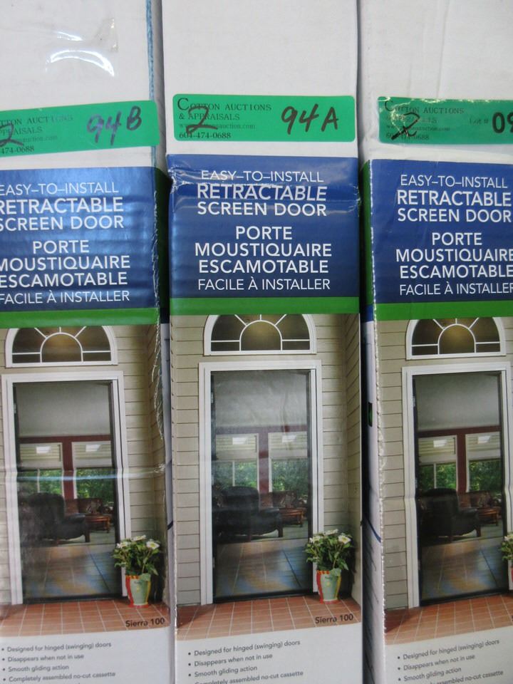 2 Genius Retractable Screen Doors