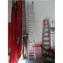 24 Foot Aluminum Extension Ladder