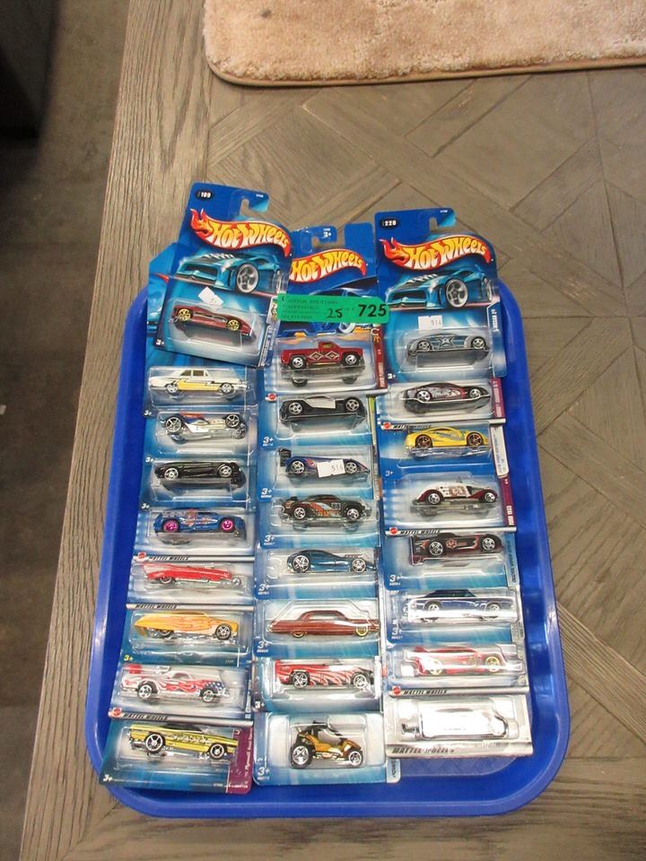 25 New Hot Wheels Sealed Packages