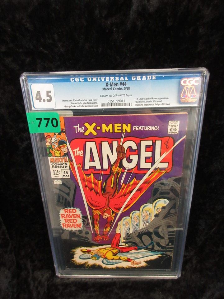 Graded 1968 "XMen 44" Marvel Comic