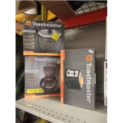 3 Toastmaster Small Kitchen Appliances