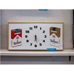 Marlboro Cigarette Advertising Wall Clock