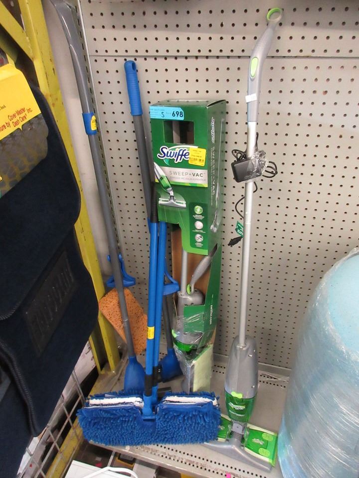 5 Assorted Brooms & Mops Store Returns