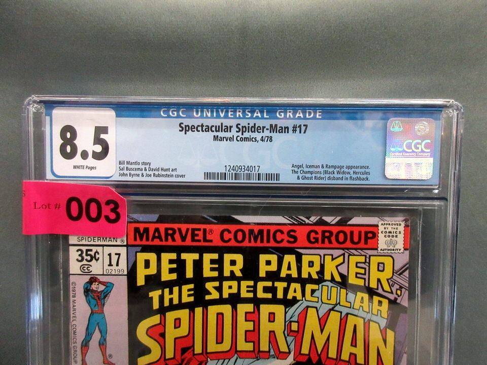 Graded 1978 "Spider-Man #17" Marvel Comic