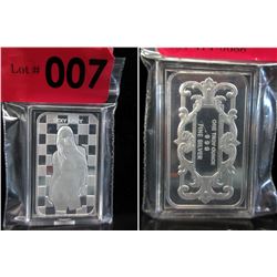 1 Oz. .999 Fine Silver Sexy Lady Nude Art Bar