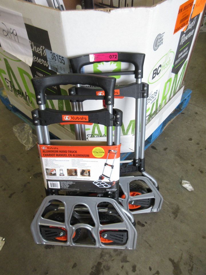 2 Kubota Hand Trucks Store Returns