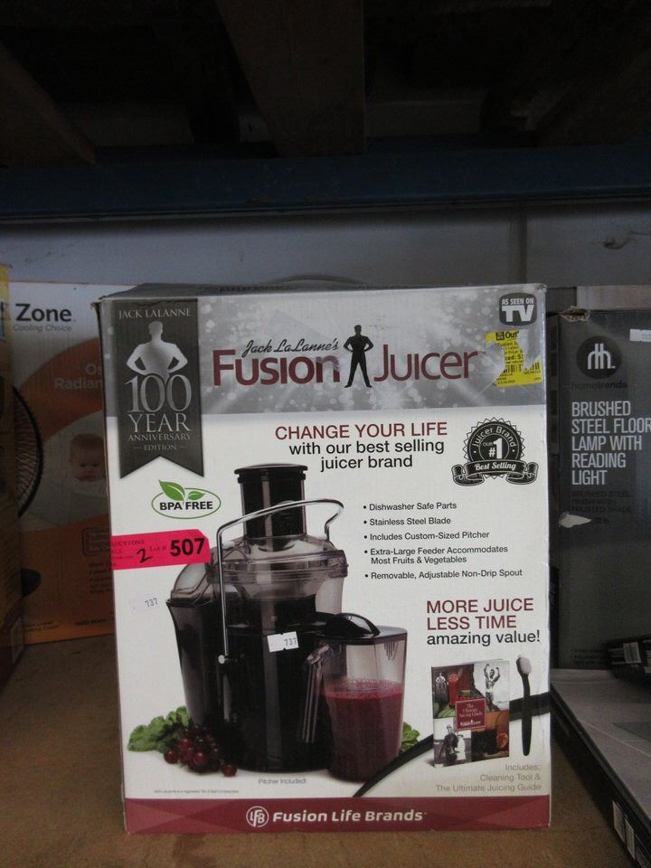 2 Jack LaLanne's Fusion Juicers