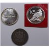 Image 2 : FOREIGN LOT; 3 COINS: