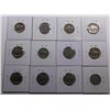 Image 2 : BUFFALO  & LIBERTY NICKEL LOT:12 COINS TOTAL
