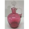 Image 2 : CRANBERRY GLASS CRUET