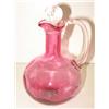 Image 1 : CRANBERRY GLASS CRUET