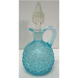 BLUE GLASS CRUET