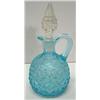 Image 1 : BLUE GLASS CRUET
