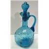 Image 1 : BLUE VICTORIAN GLASS CRUET