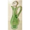 Image 1 : GREEN GLASS CRUET