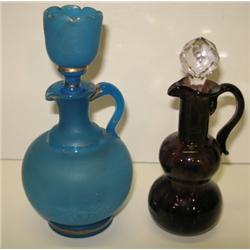 PAIR OF VINEGAR CRUETS