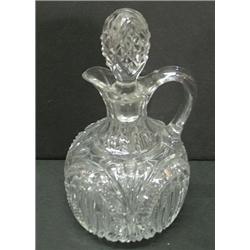 CLEAR GLASS CRUET